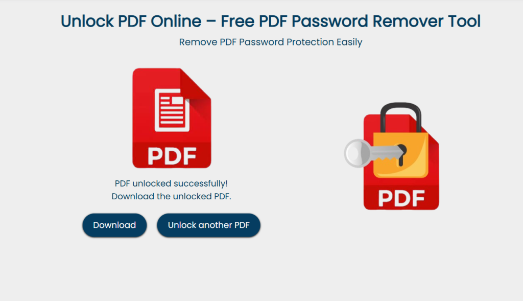 Unlock PDF
